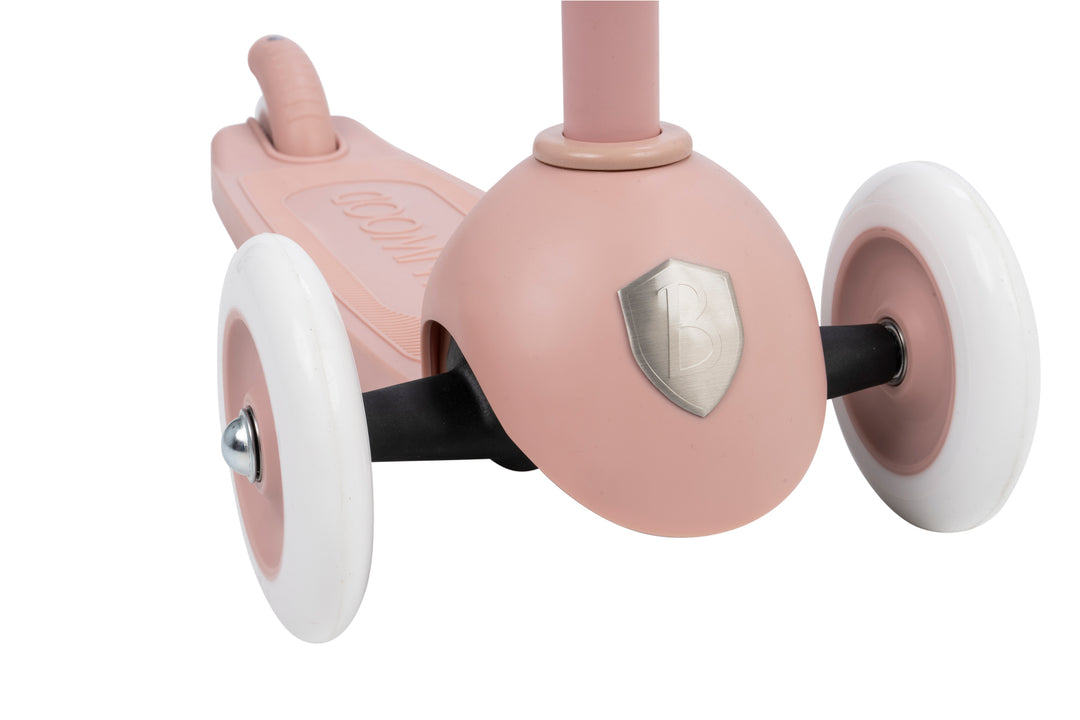 Banwood Eco Scooter Dusty Rose - Kinderstep 3 wieler - Roze 7