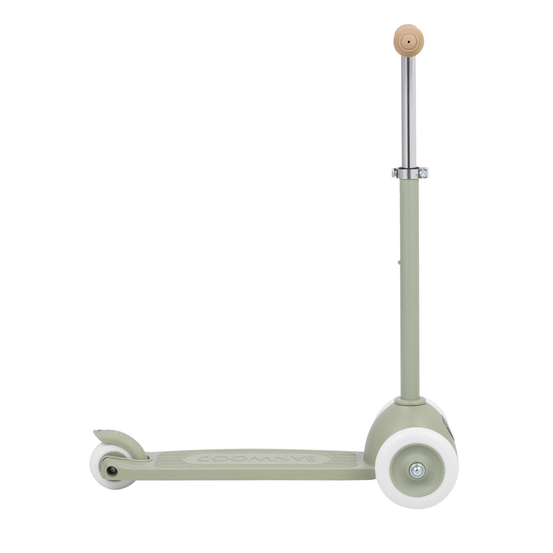 Banwood Eco Scooter Olive - Kinderstep 3 wieler - Groen 2