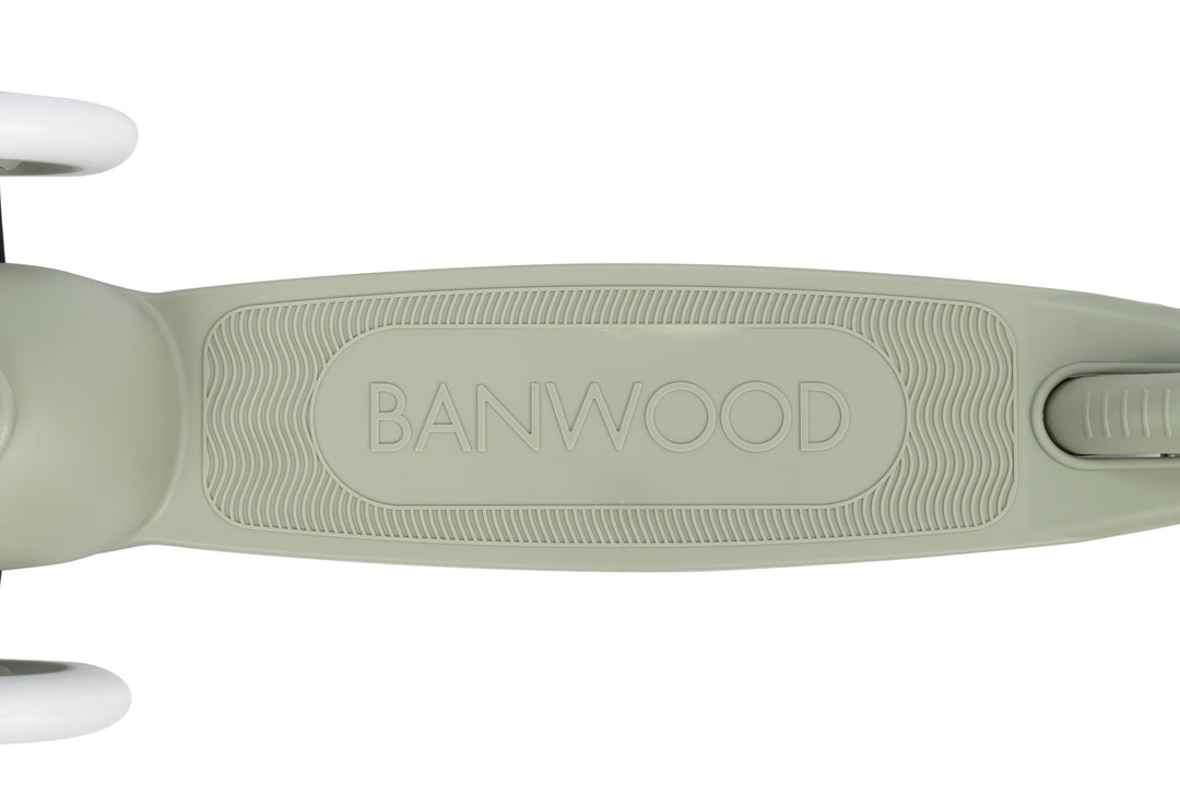 Banwood Eco Scooter Olive - Kinderstep 3 wieler - Groen 9