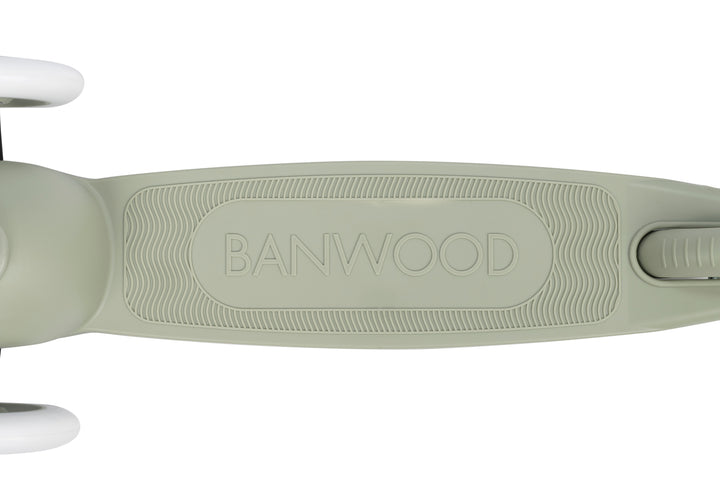 Banwood Eco Scooter Olive - Kinderstep 3 wieler - Groen 9