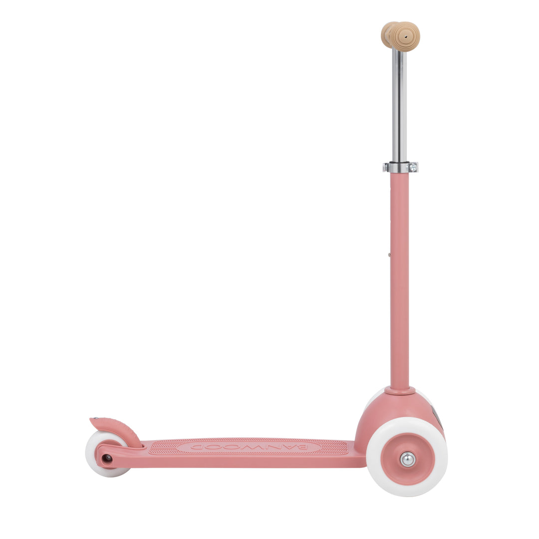 Banwood Eco Scooter Raspberry - Kinderstep 3 wieler - Roze 2