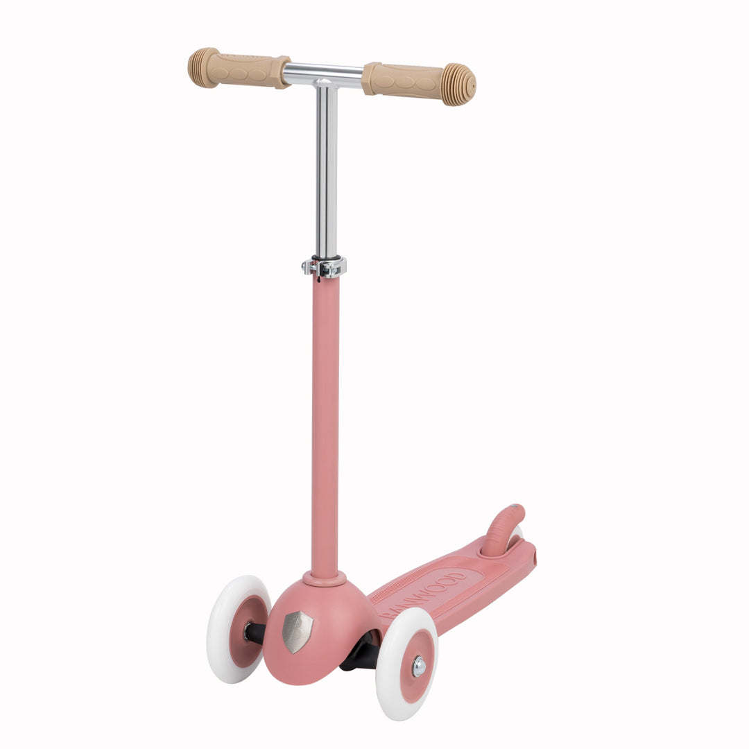 Banwood Eco Scooter Raspberry - Kinderstep 3 wieler - Roze 5