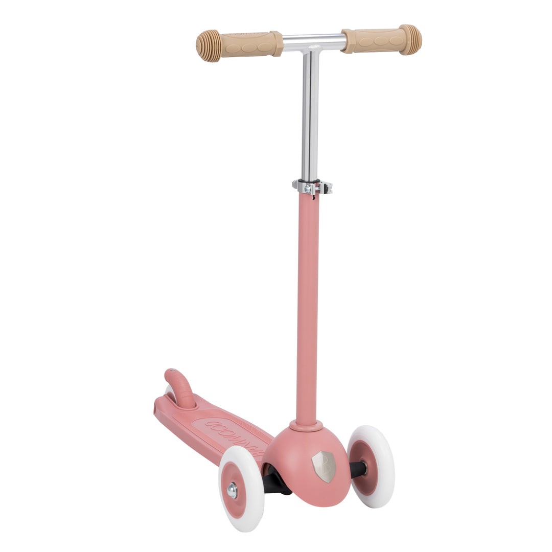 Banwood Eco Scooter Raspberry - Kinderstep 3 wieler - Roze 6