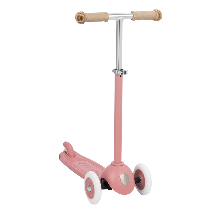 Banwood Eco Scooter Raspberry - Kinderstep 3 wieler - Roze 6