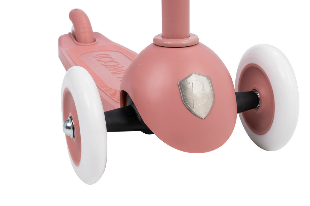 Banwood Eco Scooter Raspberry - Kinderstep 3 wieler - Roze 7