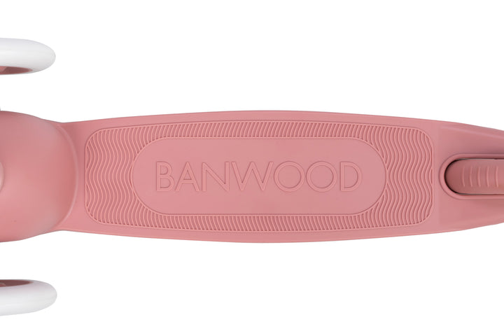 Banwood Eco Scooter Raspberry - Kinderstep 3 wieler - Roze 9