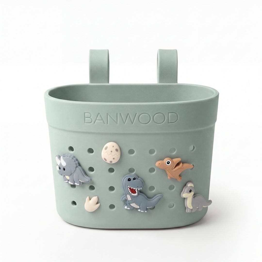 Banwood Pin &amp; Ride Basket Clay - Mandje voor Eco step 6
