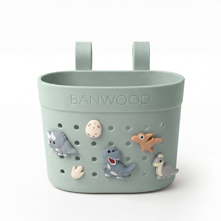 Banwood Pin &amp; Ride Basket Clay - Mandje voor Eco step 6