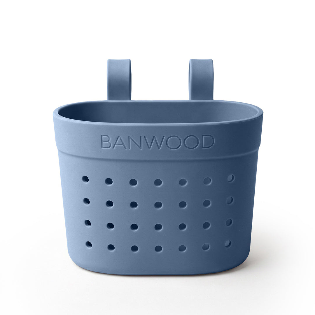 Banwood Pin &amp; Ride Basket Deep Sea - Mandje voor Eco step 1