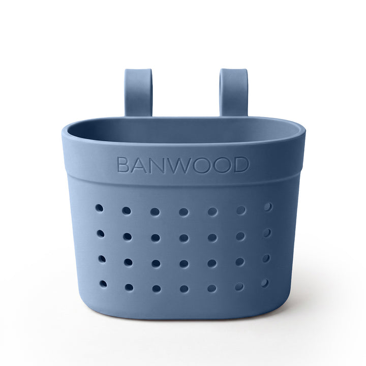 Banwood Pin &amp; Ride Basket Deep Sea - Mandje voor Eco step 1