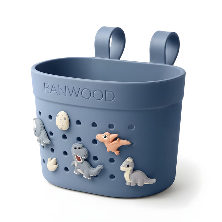 Banwood Pin &amp; Ride Basket Deep Sea - Mandje voor Eco step 2