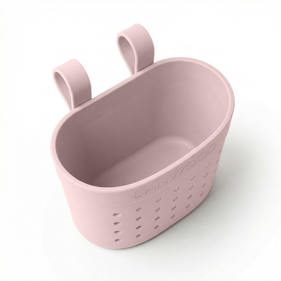 Banwood Pin &amp; Ride Basket Faded Pink - Mandje voor Eco step 4
