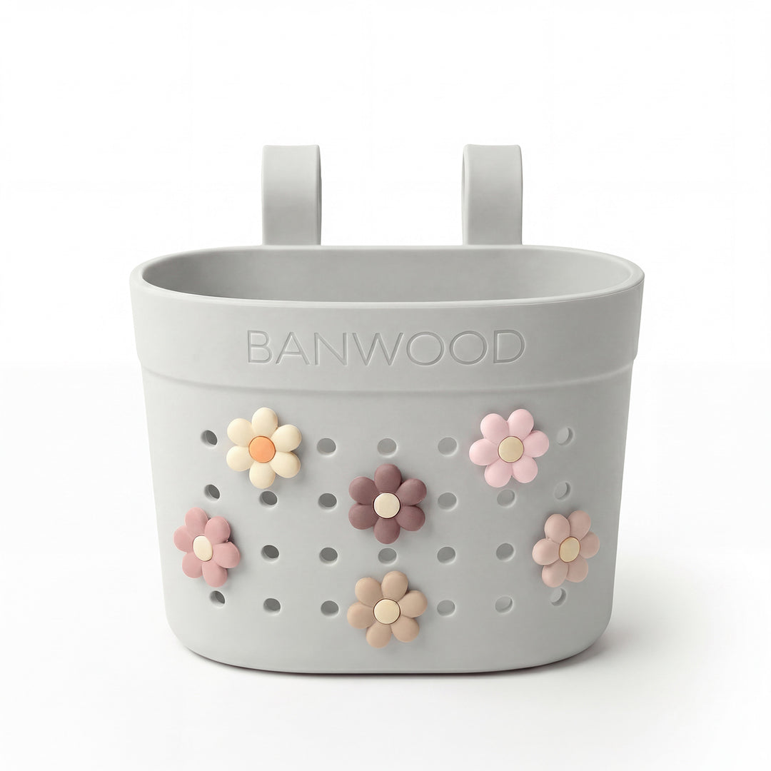 Banwood Pin &amp; Ride Basket Ivory - Mandje voor Eco step 2