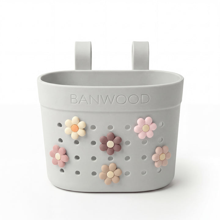 Banwood Pin &amp; Ride Basket Ivory - Mandje voor Eco step 2