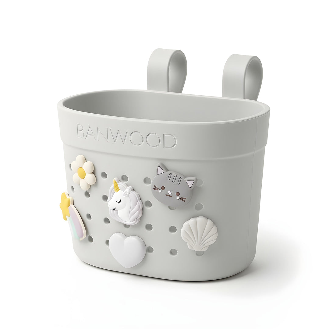 Banwood Pin &amp; Ride Basket Ivory - Mandje voor Eco step 7