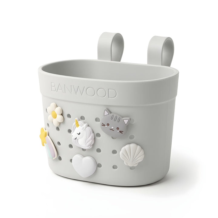Banwood Pin &amp; Ride Basket Ivory - Mandje voor Eco step 7