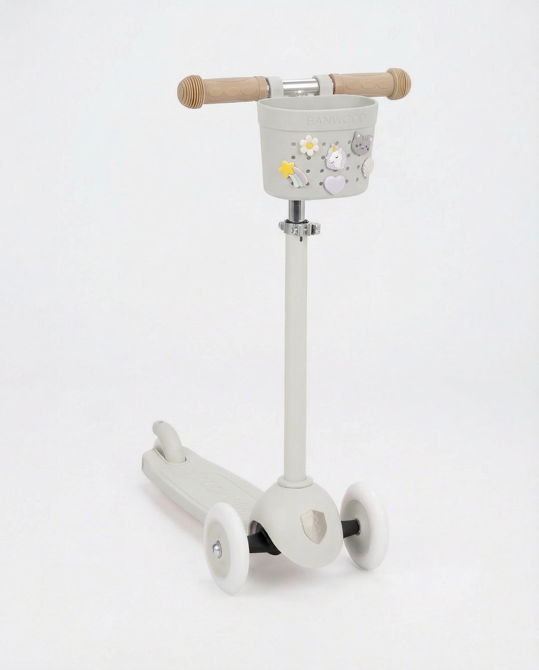 Banwood Pin &amp; Ride Basket Ivory - Mandje voor Eco step 9