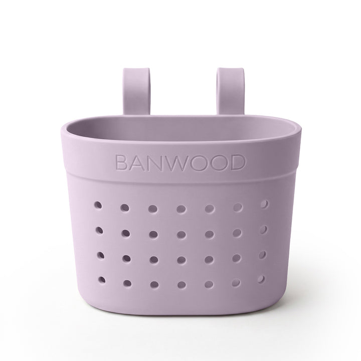 Banwood Pin &amp; Ride Basket Lavender - Mandje voor Eco step 1