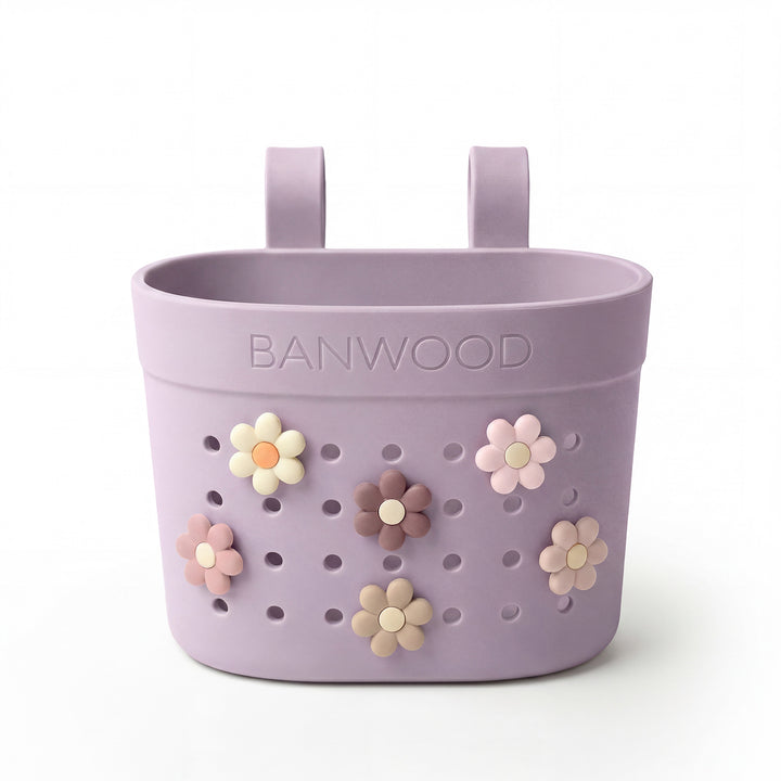 Banwood Pin &amp; Ride Basket Lavender - Mandje voor Eco step 6