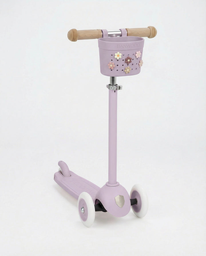 Banwood Pin &amp; Ride Basket Lavender - Mandje voor Eco step 7