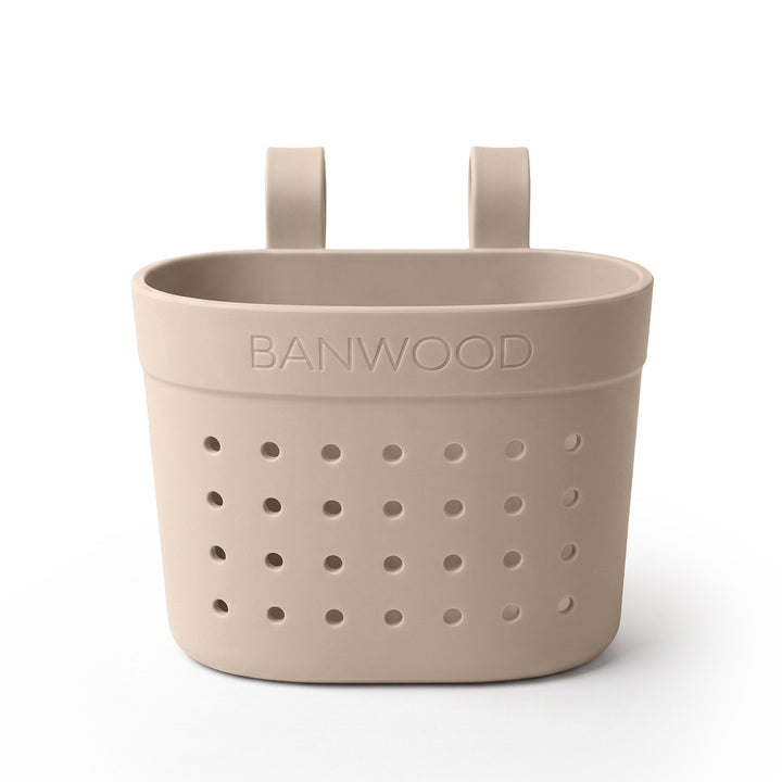 Banwood Pin &amp; Ride Basket Sand - Mandje voor Eco step 1