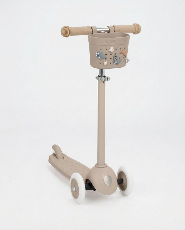 Banwood Pin &amp; Ride Basket Sand - Mandje voor Eco step 10