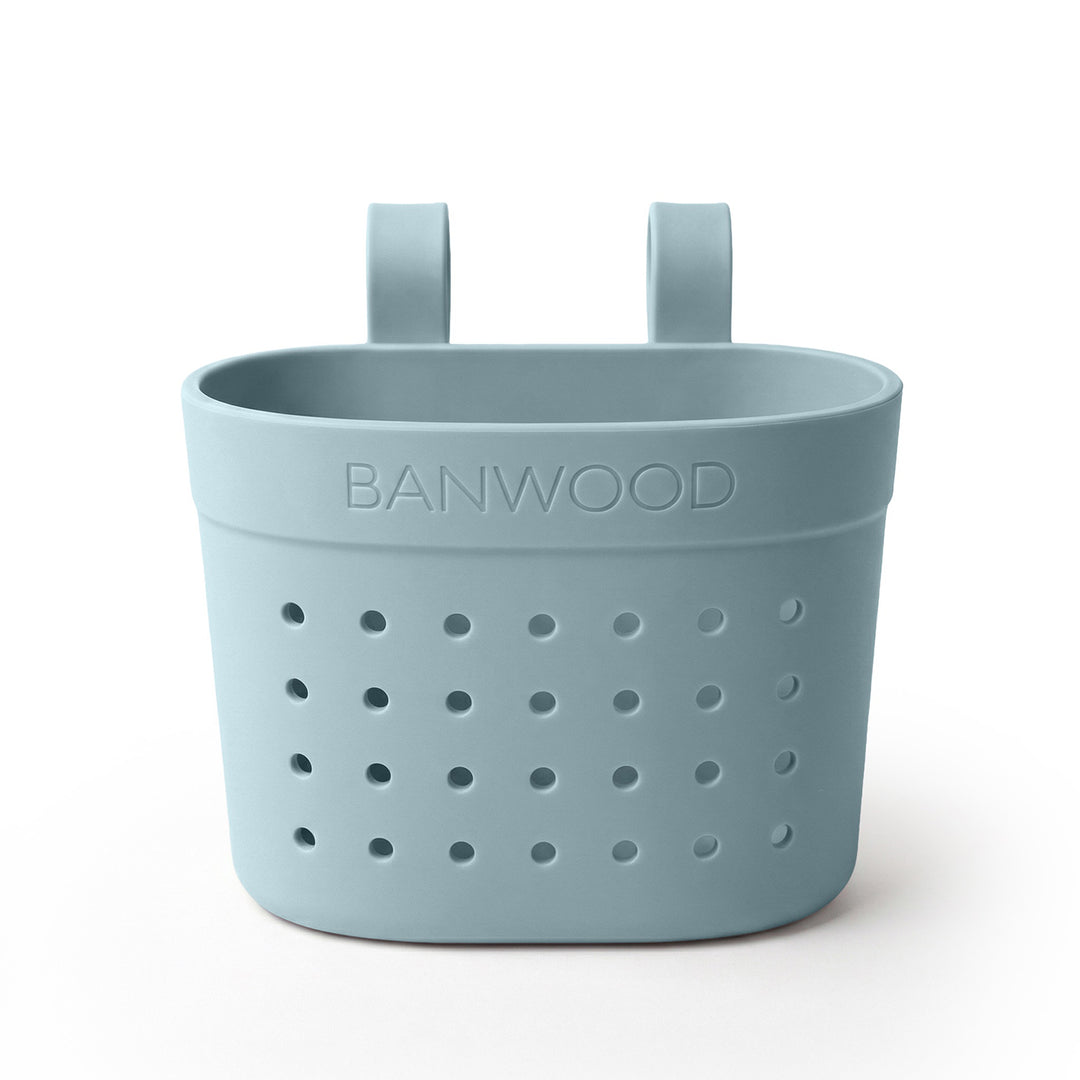 Banwood Pin &amp; Ride Basket Teal - Mandje voor Eco step 1