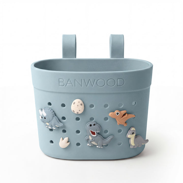 Banwood Pin &amp; Ride Basket Teal - Mandje voor Eco step 6
