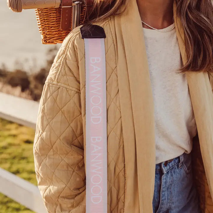Banwood Carry Strap Pink - Draagriem voor step of loopfiets 12