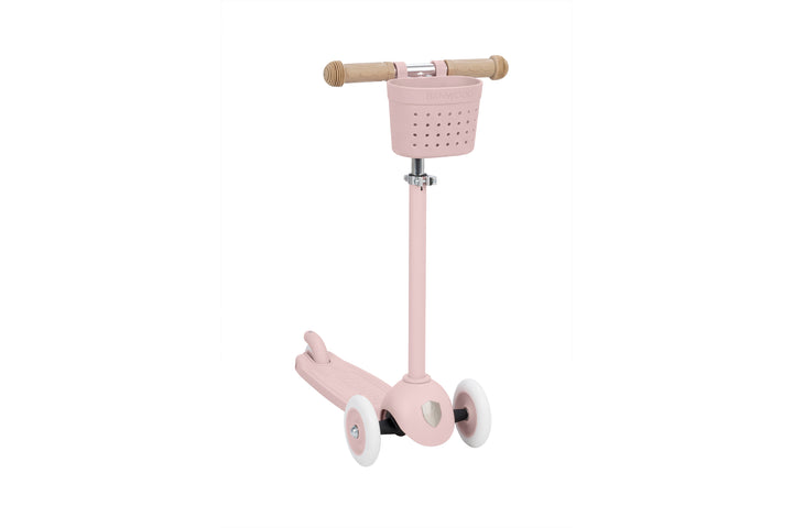 Banwood Eco Scooter Faded Pink - Kinderstep 3 wieler - Roze