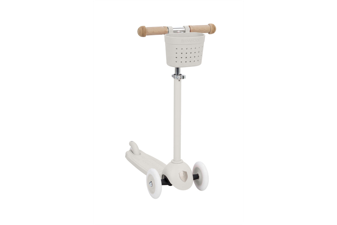 Banwood Eco Scooter Ivory - Kinderstep 3 wieler - Wit