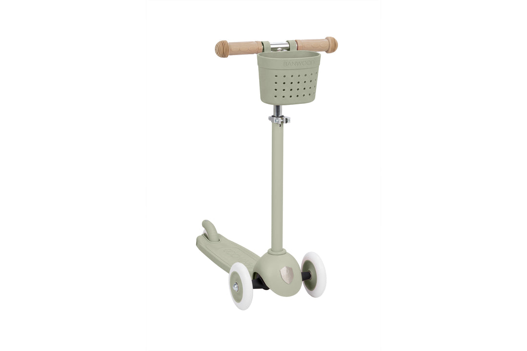 Banwood Eco Scooter Olive - Kinderstep 3 wieler - Groen