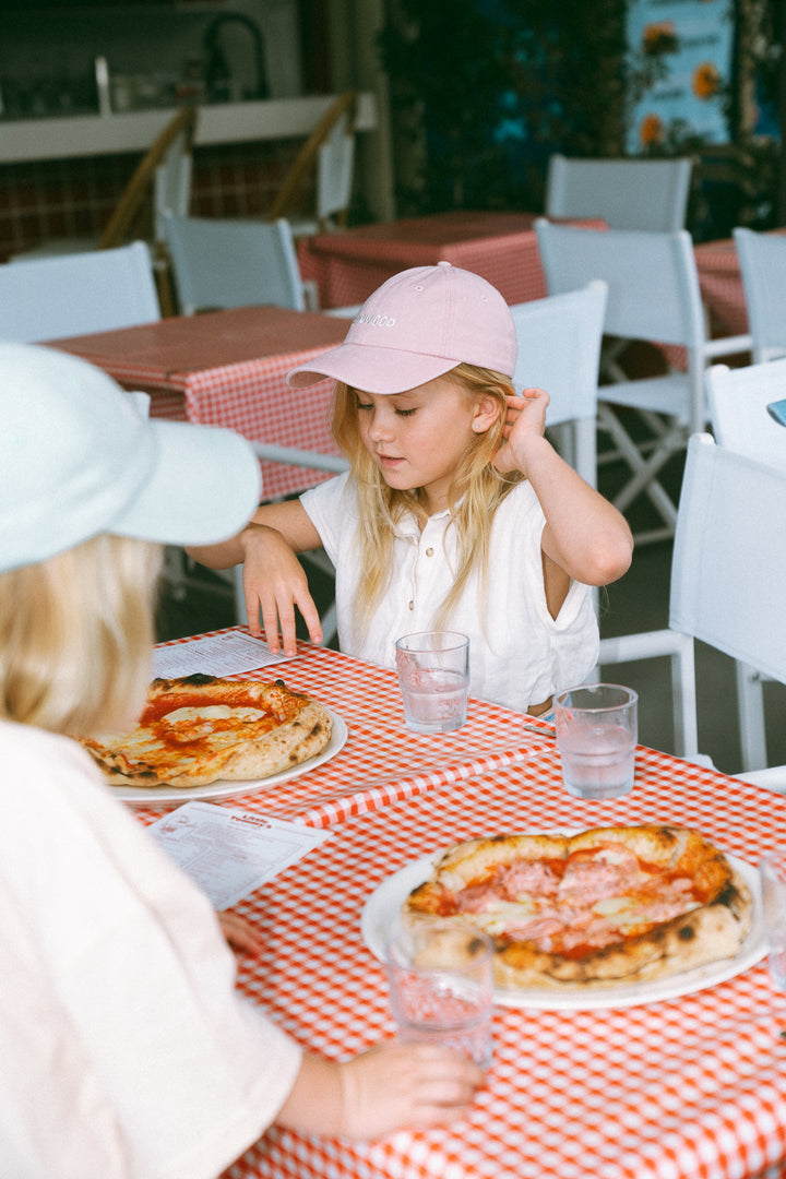 Banwood Washed Cap - Pink - Kinderpet - Roze 7