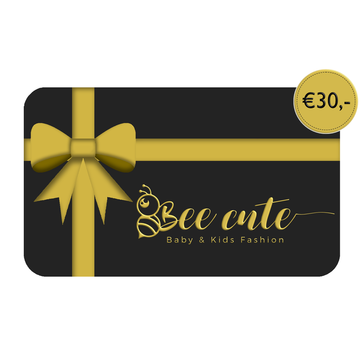 Bee Cute Gift Card - Cadeaukaart €30,-1