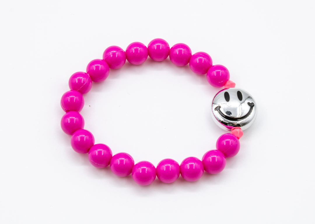 Colori Ribelle Armband Smiley Zilver - Kindersierraad 1