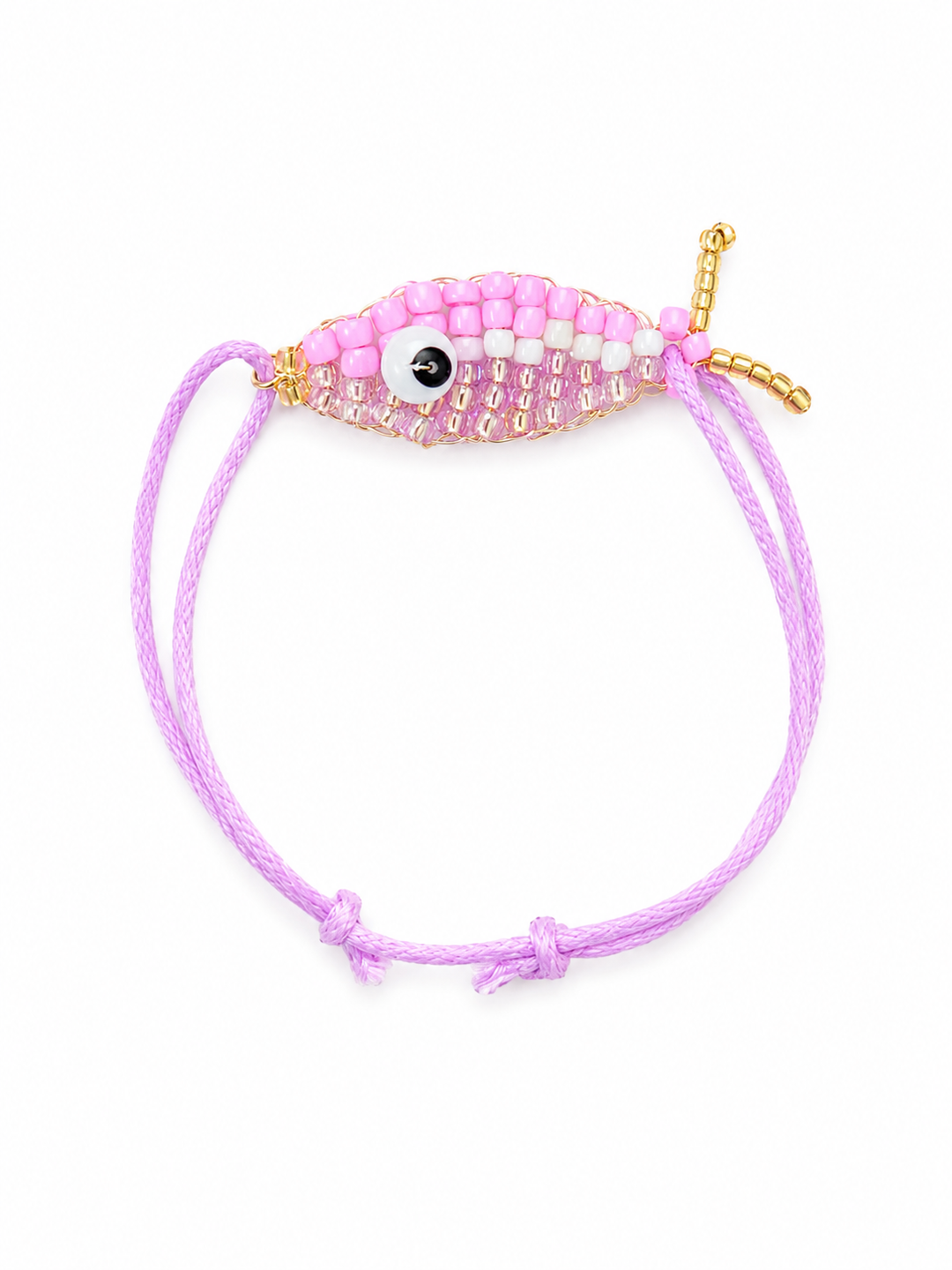 Colori Ribelle Armband Vis Lila - Kindersierraad 1