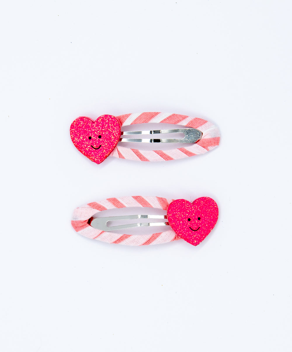 Colori Ribelle Haarspeldjes Glitterhart - Haar Accessoires 2