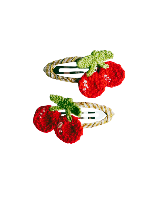 Colori Ribelle Haarspeldjes Kersjes - Haar Accessoires 2