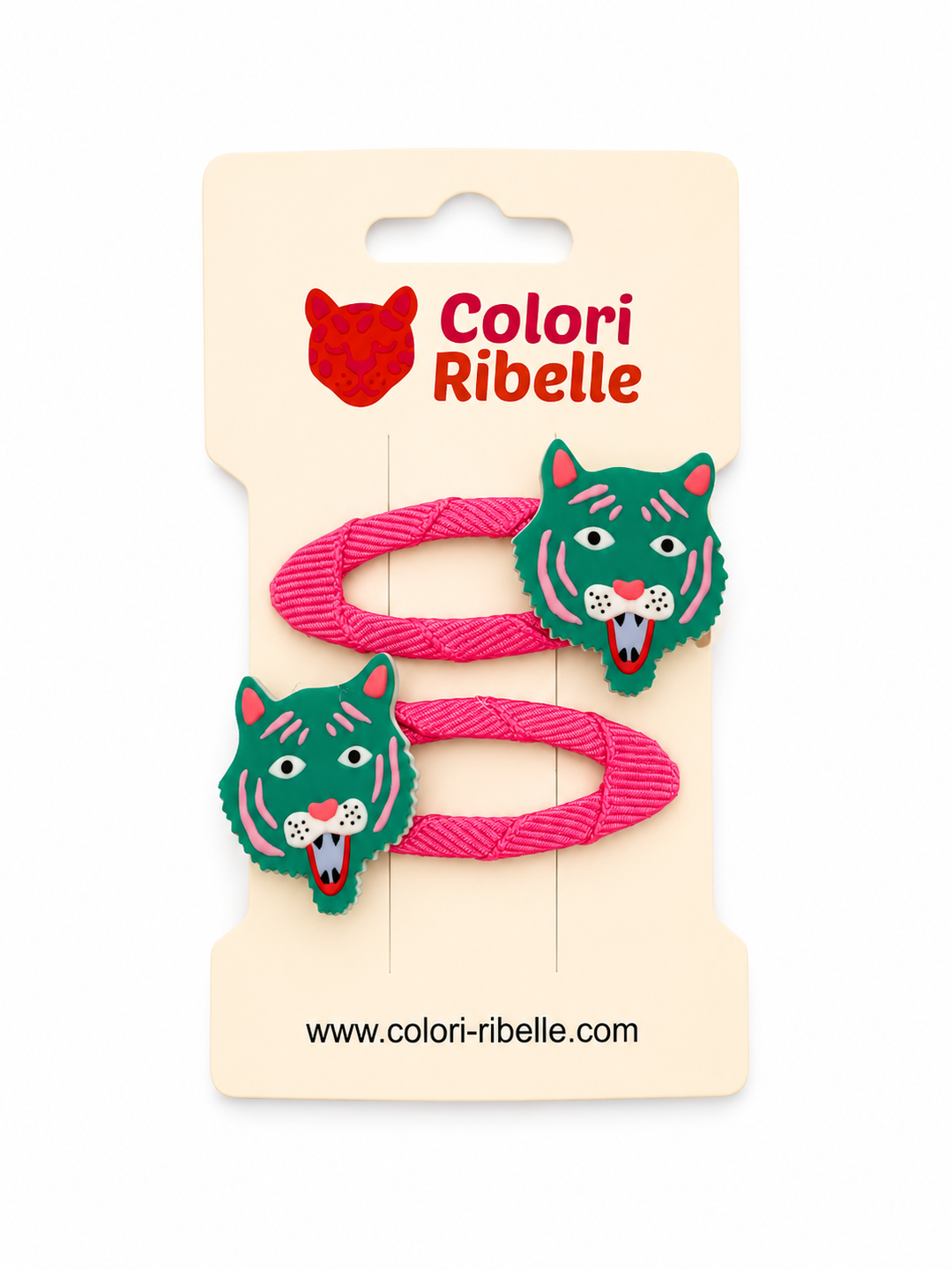 Colori Ribelle Haarspeldjes Panter Groen - Haar Accessoires 1