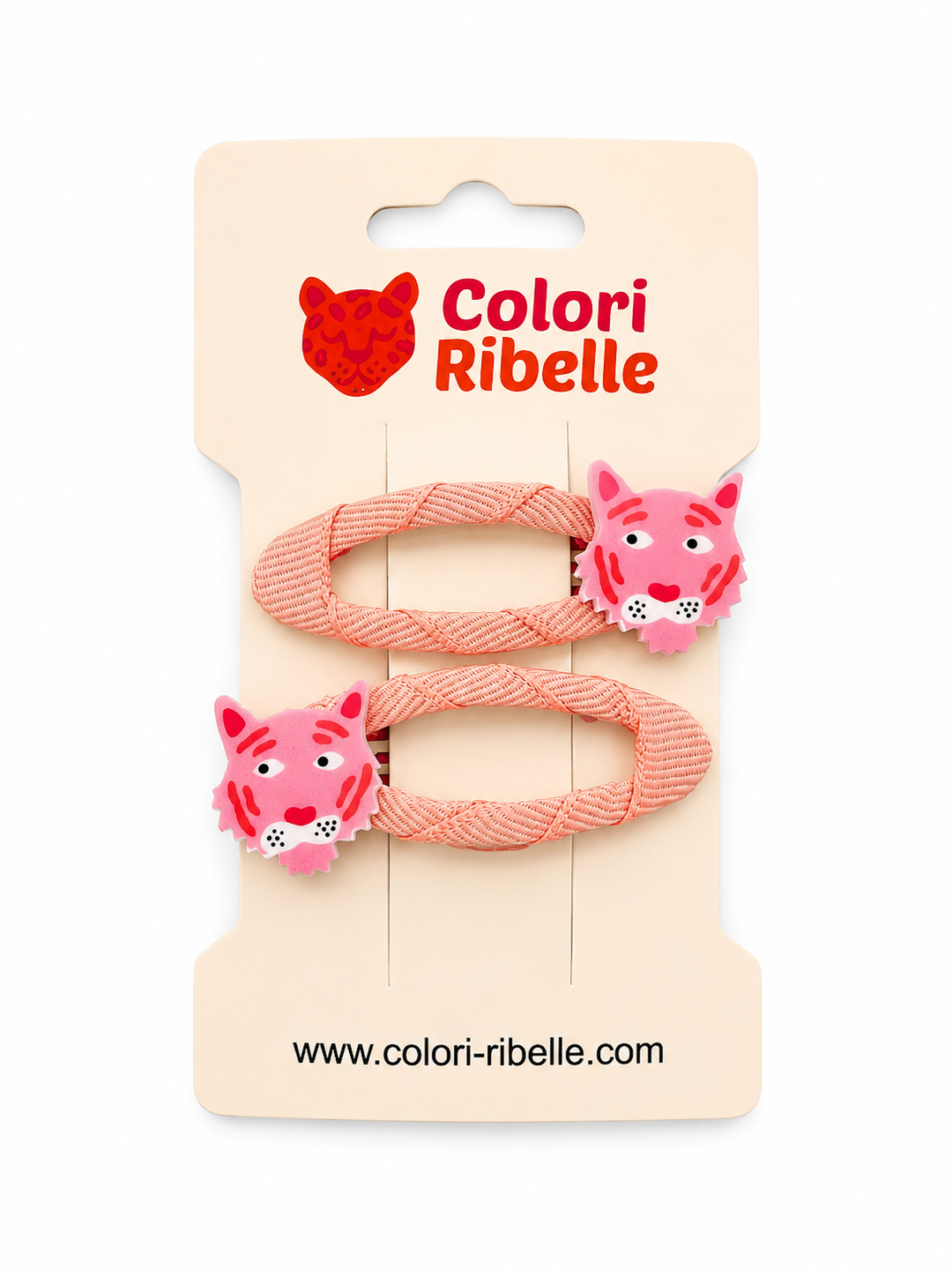 Colori Ribelle Haarspeldjes Panter Roze - Haar Accessoires 1