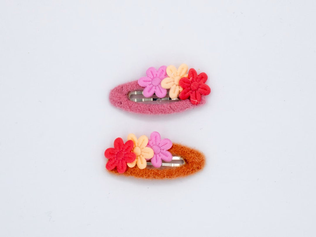 Colori Ribelle Haarspeldjes Roze Bloemen - Haar Accessoires 1