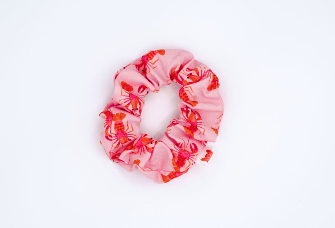 Colori Ribelle Scrunchie Lobster - Haar Elastiek - Roze 1