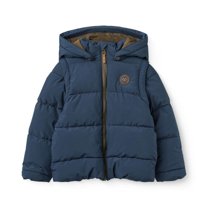 Copenhagen Colors 2 in 1 Puffer Jacket with Removable Sleeves 1