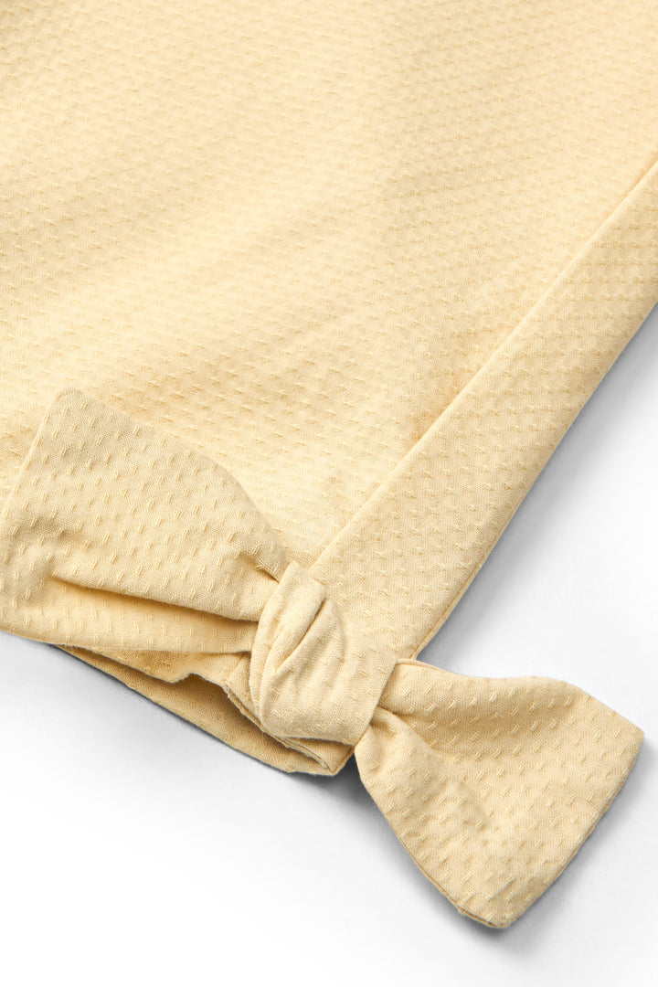 Copenhagen Colors Bow Pants - Meisjes Lange Broek - Geel 4
