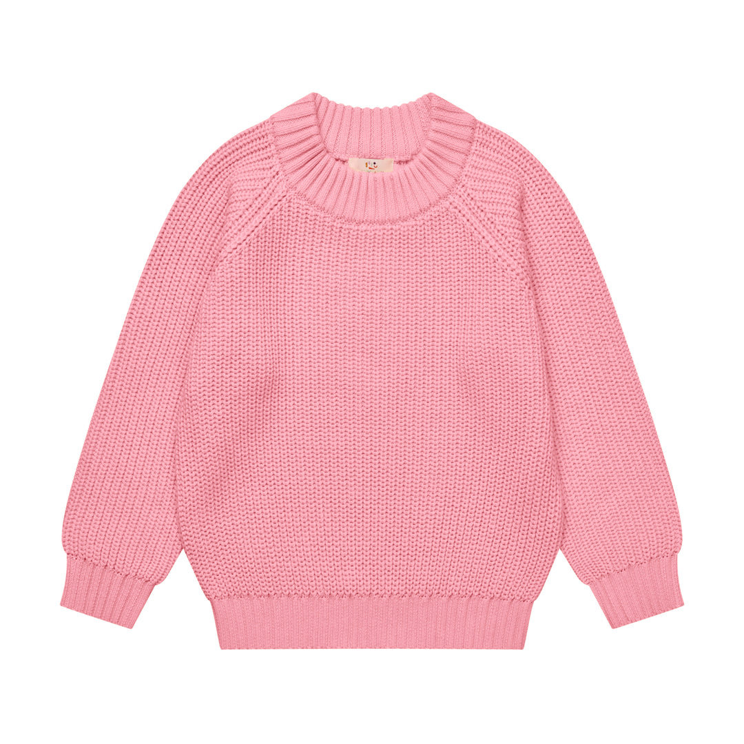 Copenhagen Colors Knitted Classic Rib Blouse - Trui - Roze1