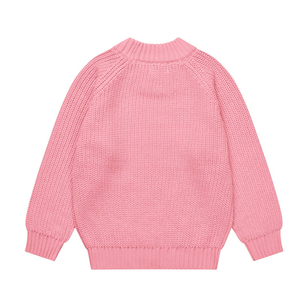 Copenhagen Colors Knitted Classic Rib Blouse - Trui - Roze 2