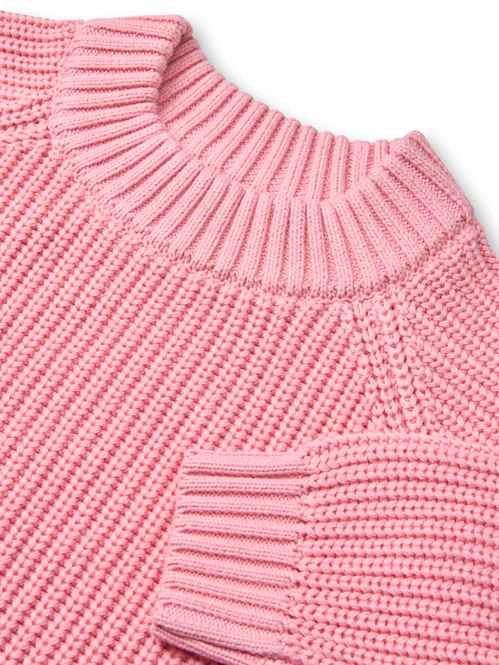Copenhagen Colors Knitted Classic Rib Blouse - Trui - Roze 3