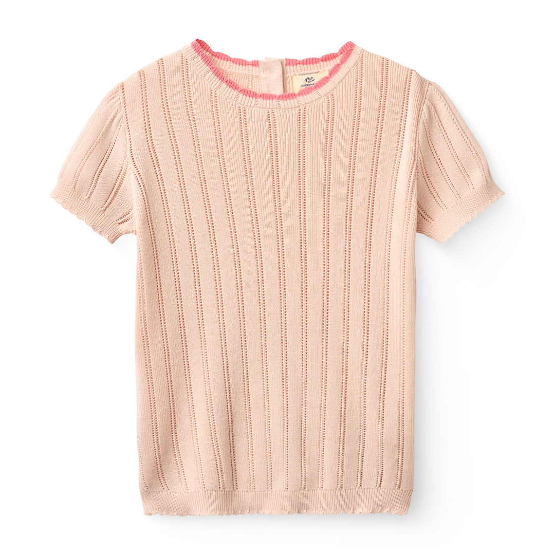 Copenhagen Colors Knitted Pointelle Blouse - Meisjesshirt 1