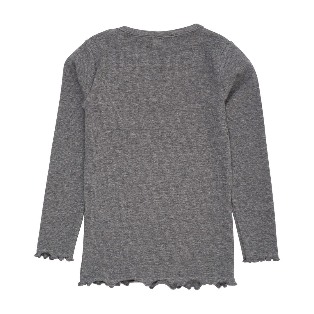 Copenhagen Colors Modal Rib Tee with Heart - Meisjesshirt 3