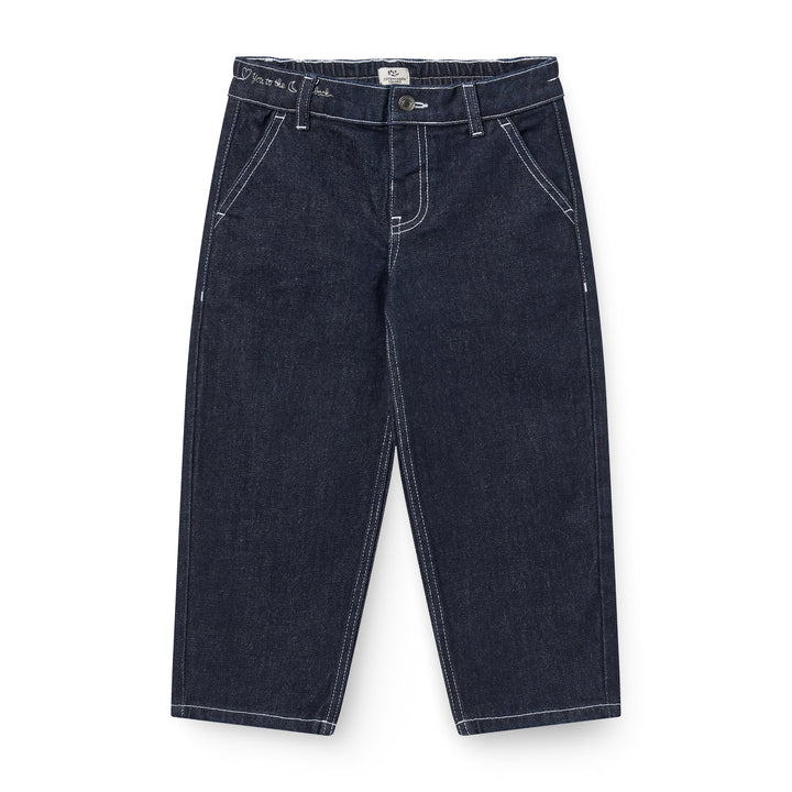 Copenhagen Colors Organic Balloon Denim Pants Hearts - RD 1